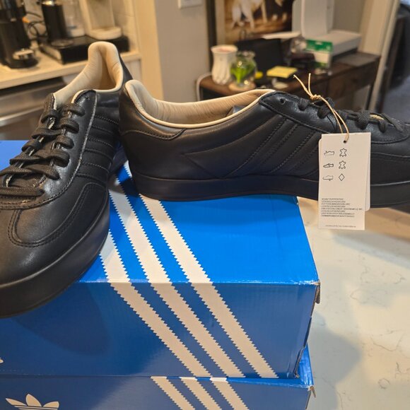 Adidas Gazelle Indoor 'Luxe Pack' Mens Size 12 Shoes Black Sneakers JH5415 NEW - Picture 3 of 11